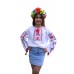 Embroidered blouse for girl "Pure Sweetness"
